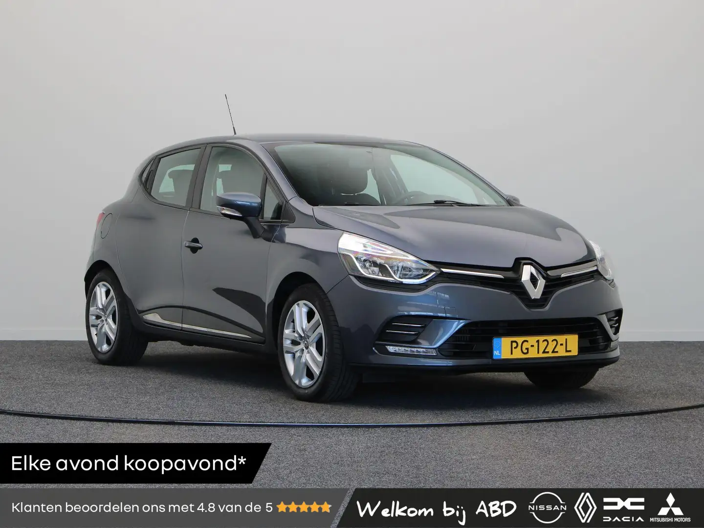 Renault Clio 0.9 TCe Zen | Trekhaak | Airco | LMV | Navigatie. Grijs - 1