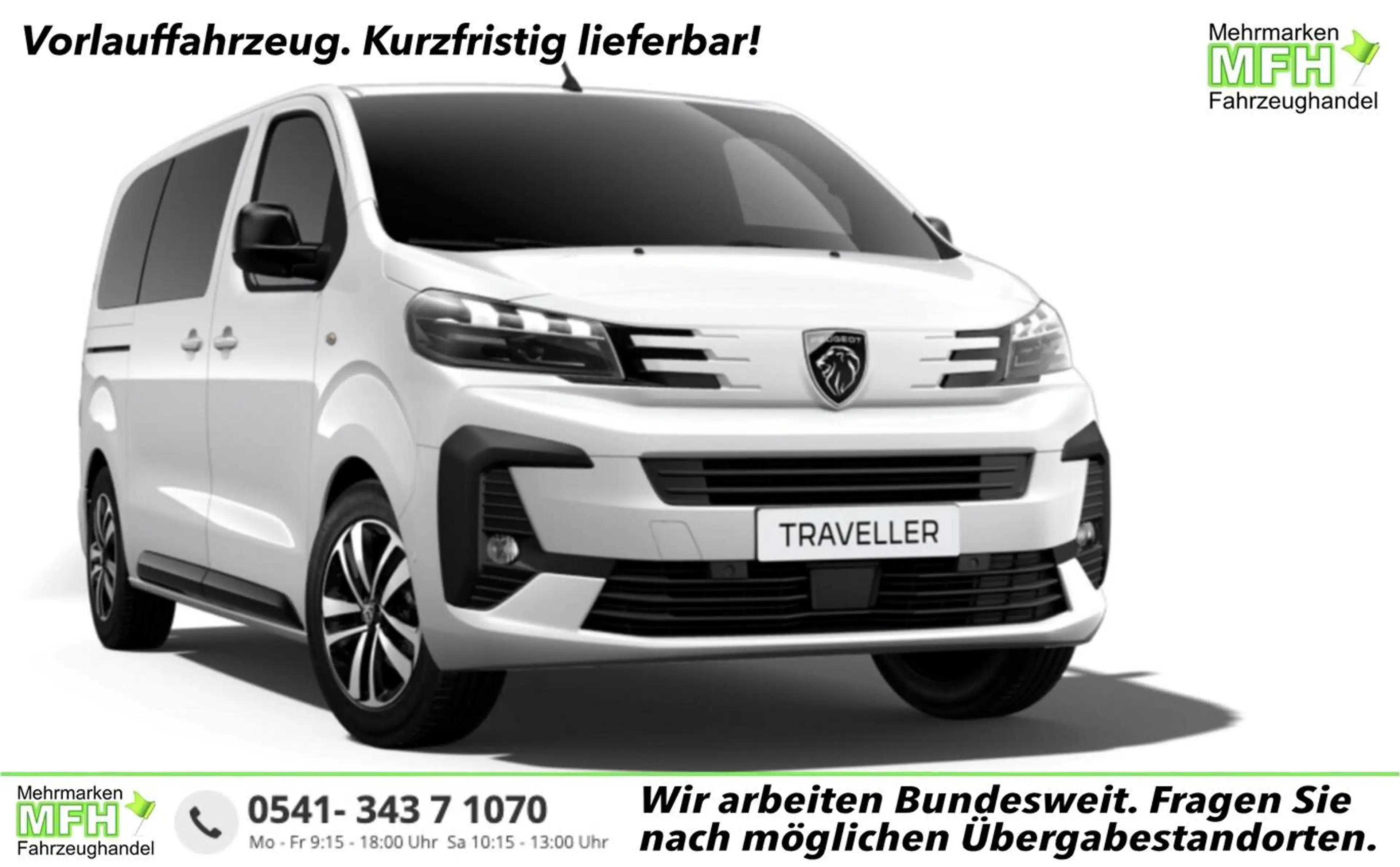 Peugeot Traveller Allure L2 Pano ACC Leder Kam Nav Massa 132 kW (...