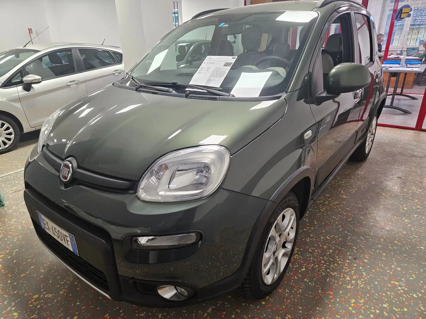 Fiat Panda Panda 0.9 t.air turbo Lounge  4x4 Verde - 1