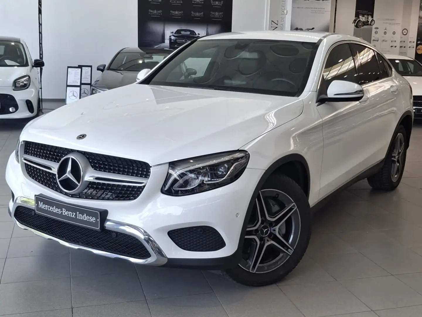 Mercedes-Benz GLC 220 Coupé 220d 4Matic Aut. Blanco - 2