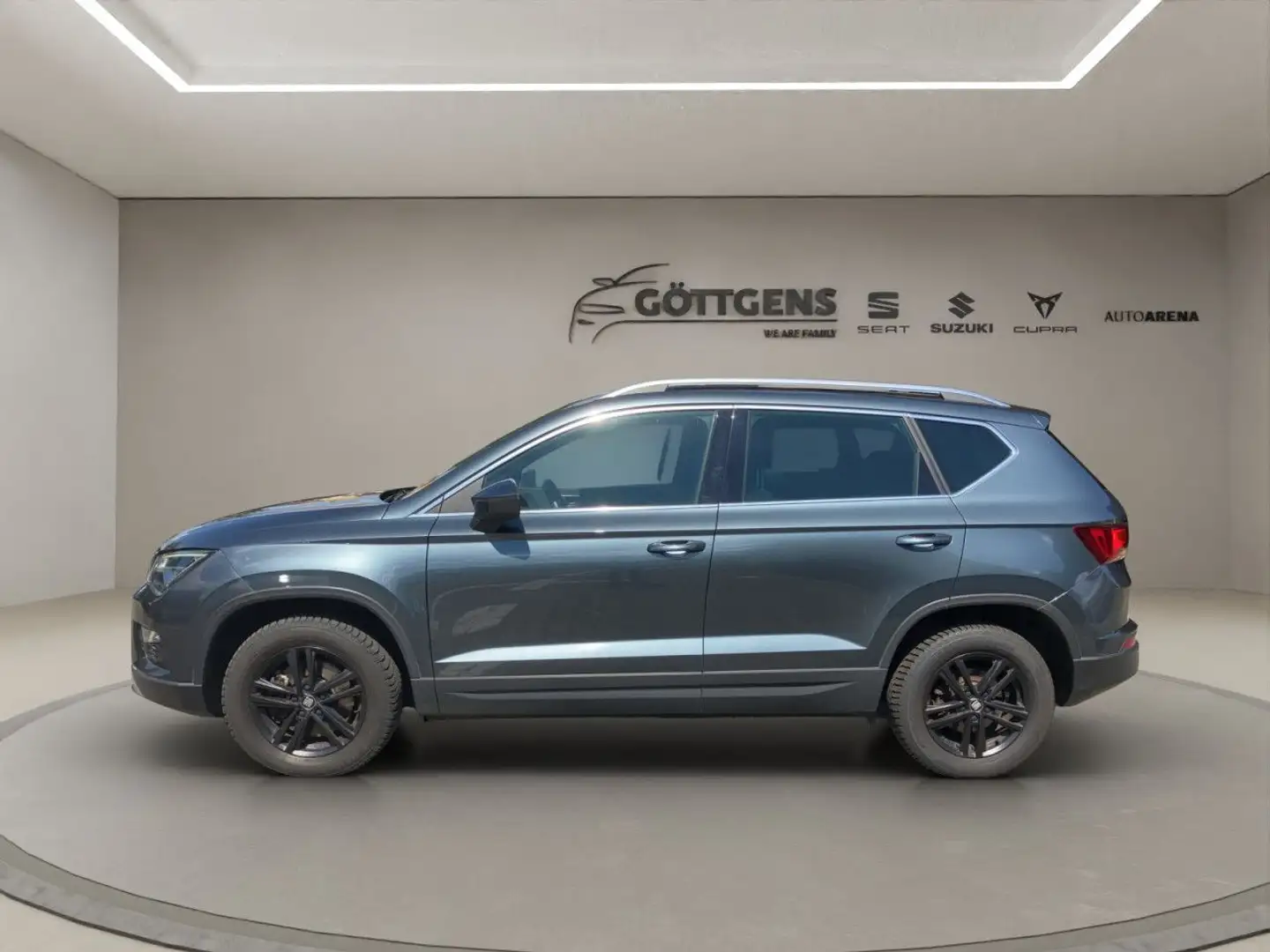 SEAT Ateca 2.0TDI XCELLENCE PANO AHK NAVI LED SITZH DAB Gris - 2
