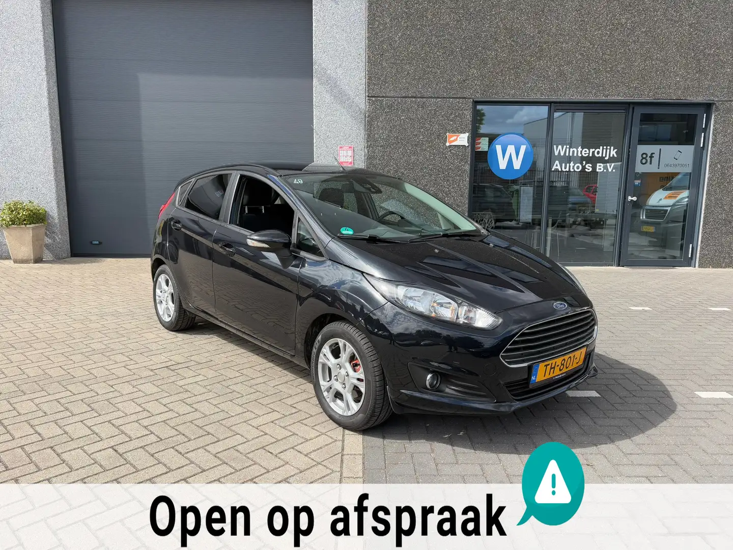 Ford Fiesta 1.0 EcoBoost Titanium - Airco/DealerOnderhouden Noir - 1