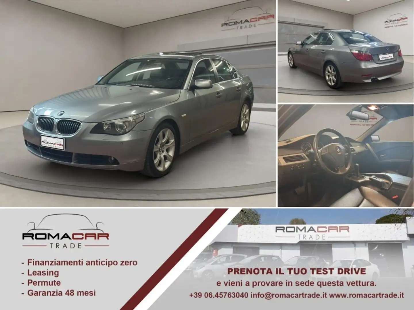 BMW 530 d Automatica ✅ UNIPRÒ 🔥 STRAFULL Grigio - 1