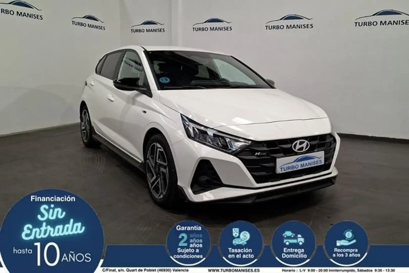Hyundai i20 1.2 MPI N Line Blanco - 1