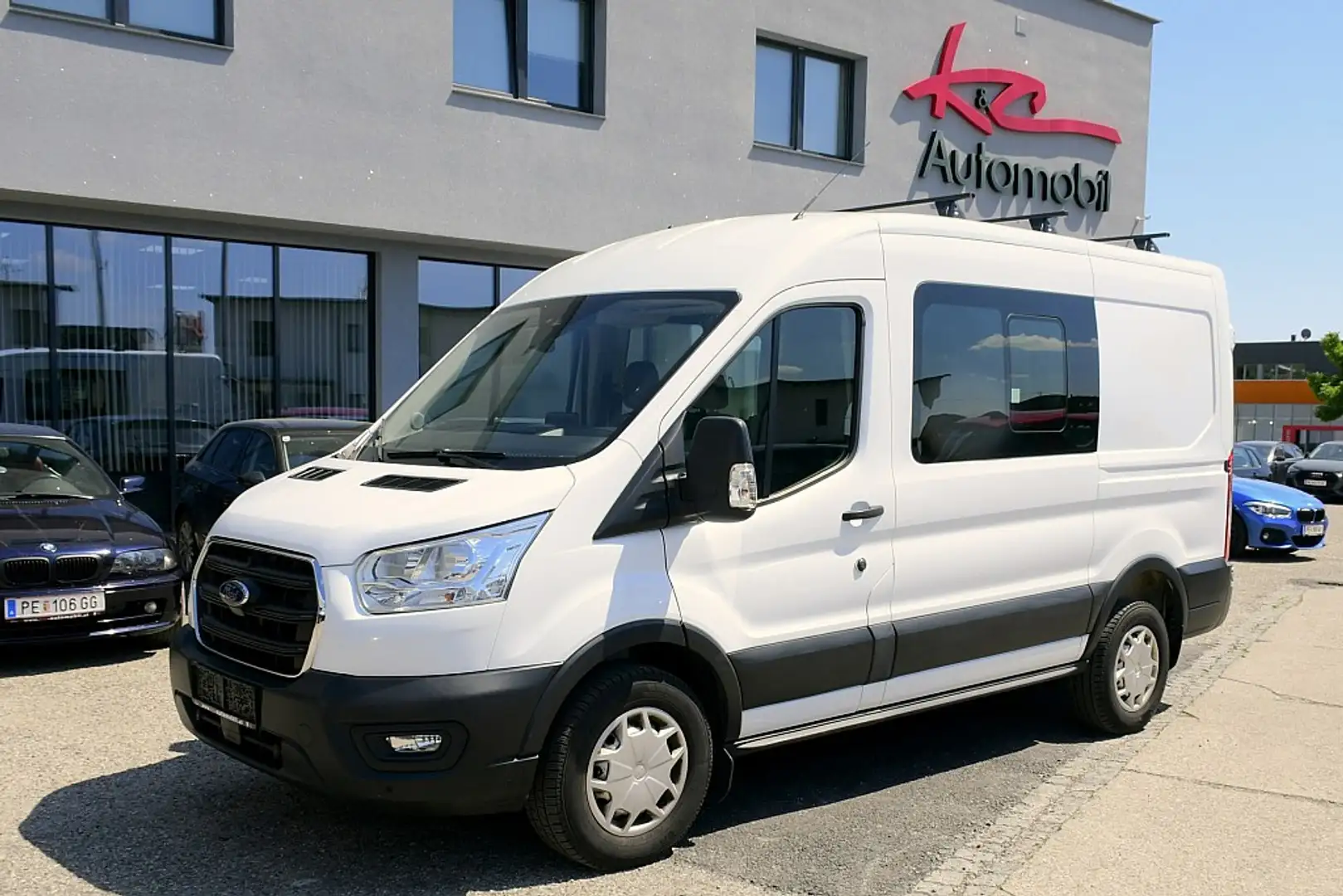 Ford Transit Transit Kasten DoKa 2,0 EcoBlue L2H2 350 Trend Schwarz - 1