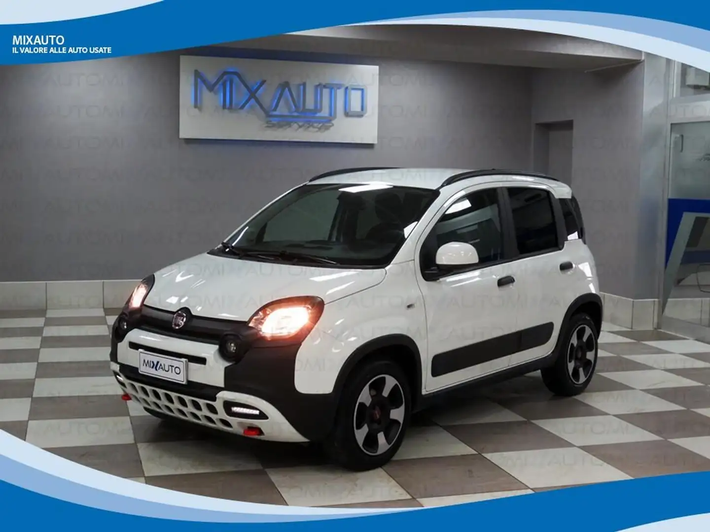 Fiat Panda Cross Hybrid 1.0 FireFly 70cv EU6 Bianco - 1