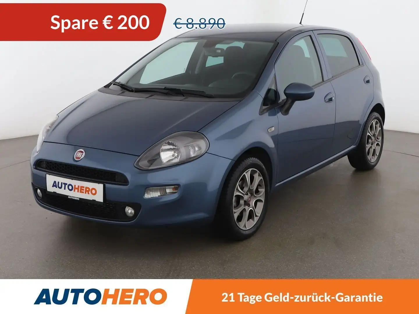 Fiat Punto 0.9 Nuova Collezione *TEMPO*NAVI*SHZ*KLIMAAUT*BT* Blau - 1