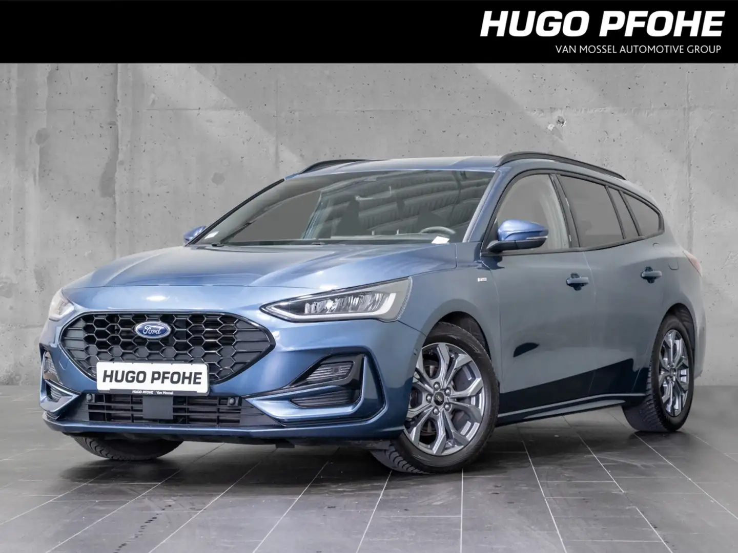 Ford Focus ST-Line X 1.0 EcoBoost | AHK | ACC | LED | RFK | W Blau - 1