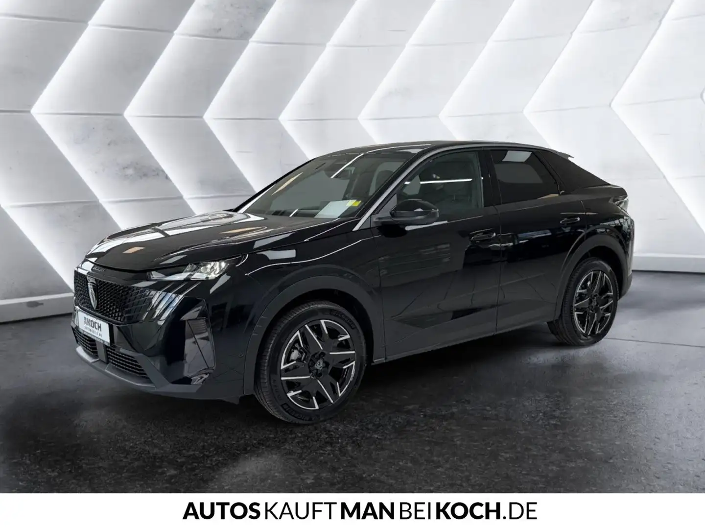 Peugeot 3008 Hybrid 145 e-DSC6 Allure LED SHZ KAM 360° NAV Schwarz - 2
