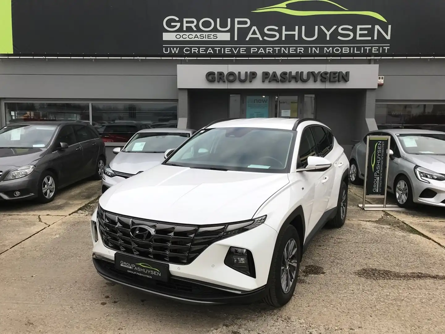 Hyundai TUCSON Feel Mild Hybrid 48v 1.6T-GDi 150PK Wit - 1