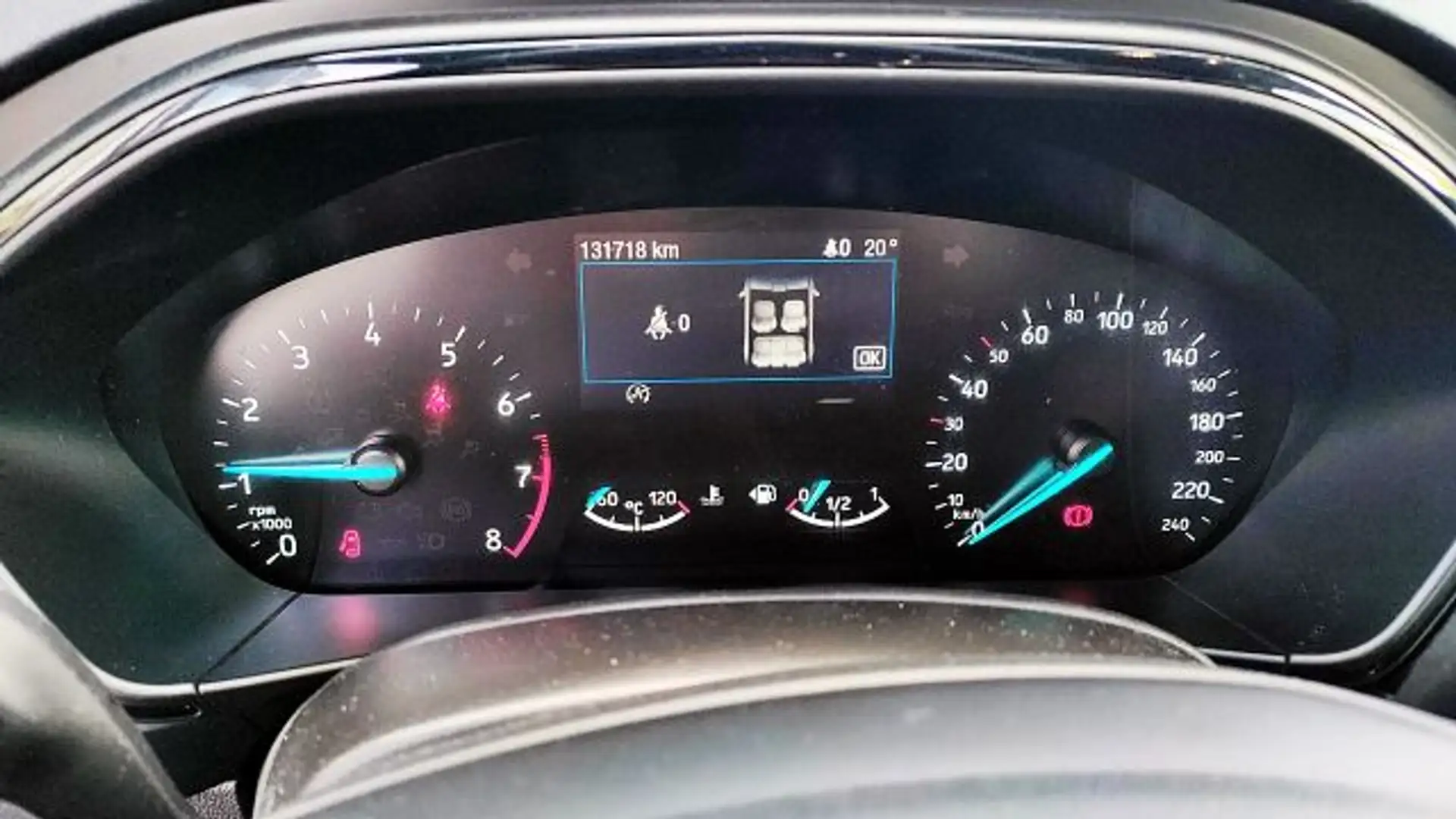 Ford Focus Turnier 1.0 EcoBoost Start-Stopp-System ST-LINE Blanc - 2