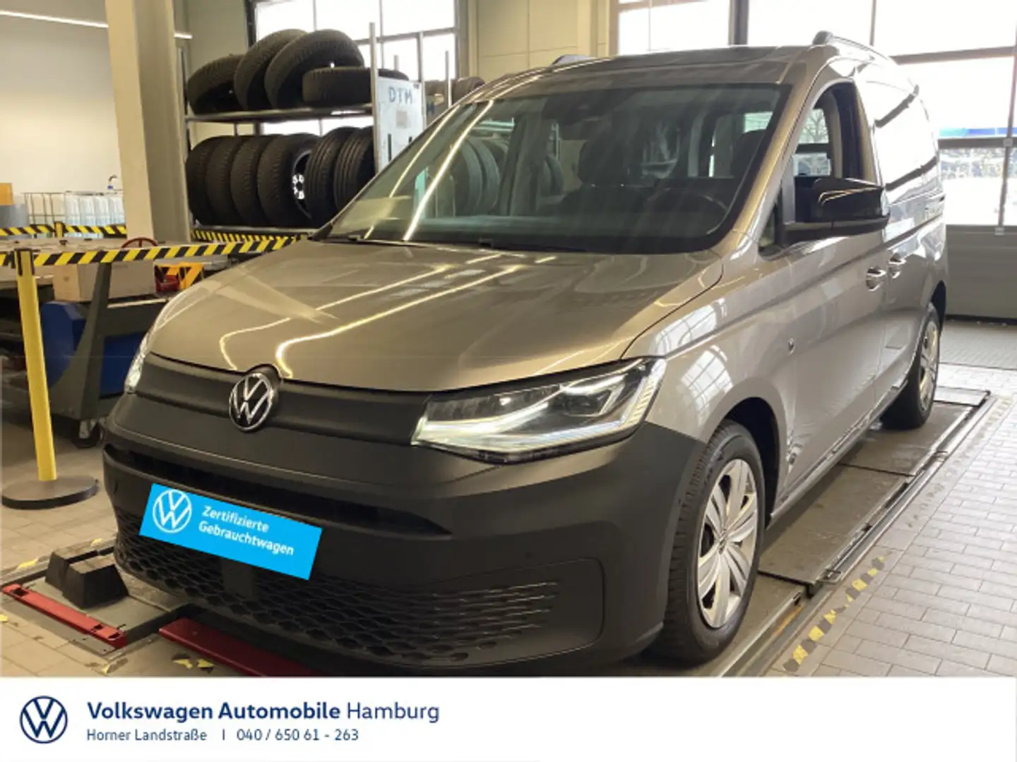 Volkswagen Caddy 2.0 TDI DSG AHK Panoramadach Beige - 1