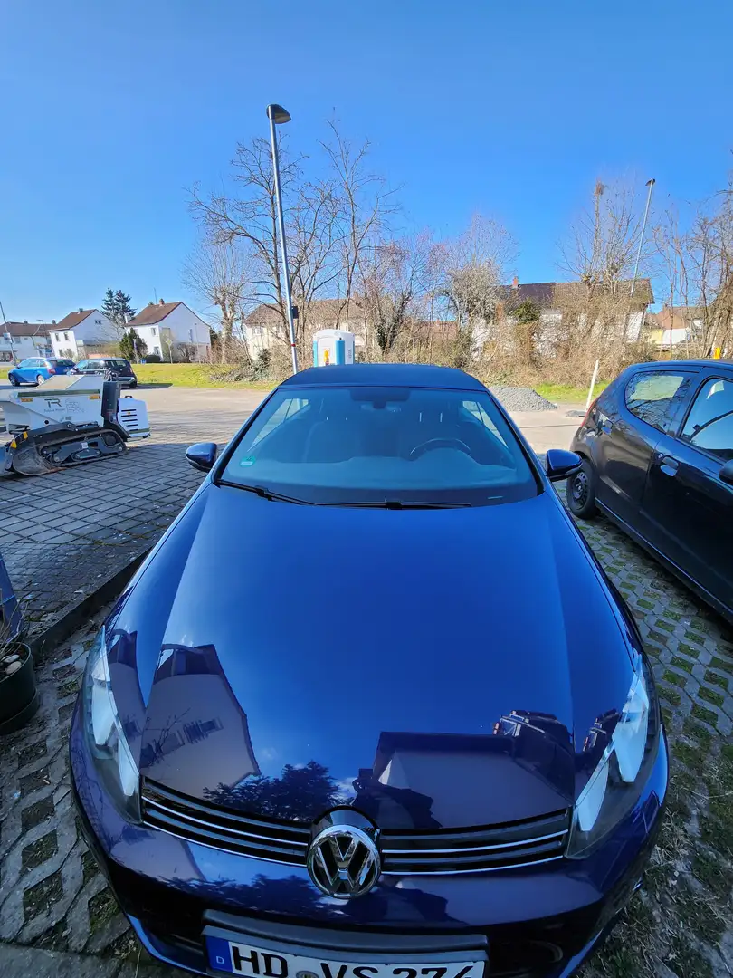 Volkswagen Golf Cabriolet Golf Cabrio 2.0 TDI BlueMotion Technology DSG Bleu - 1
