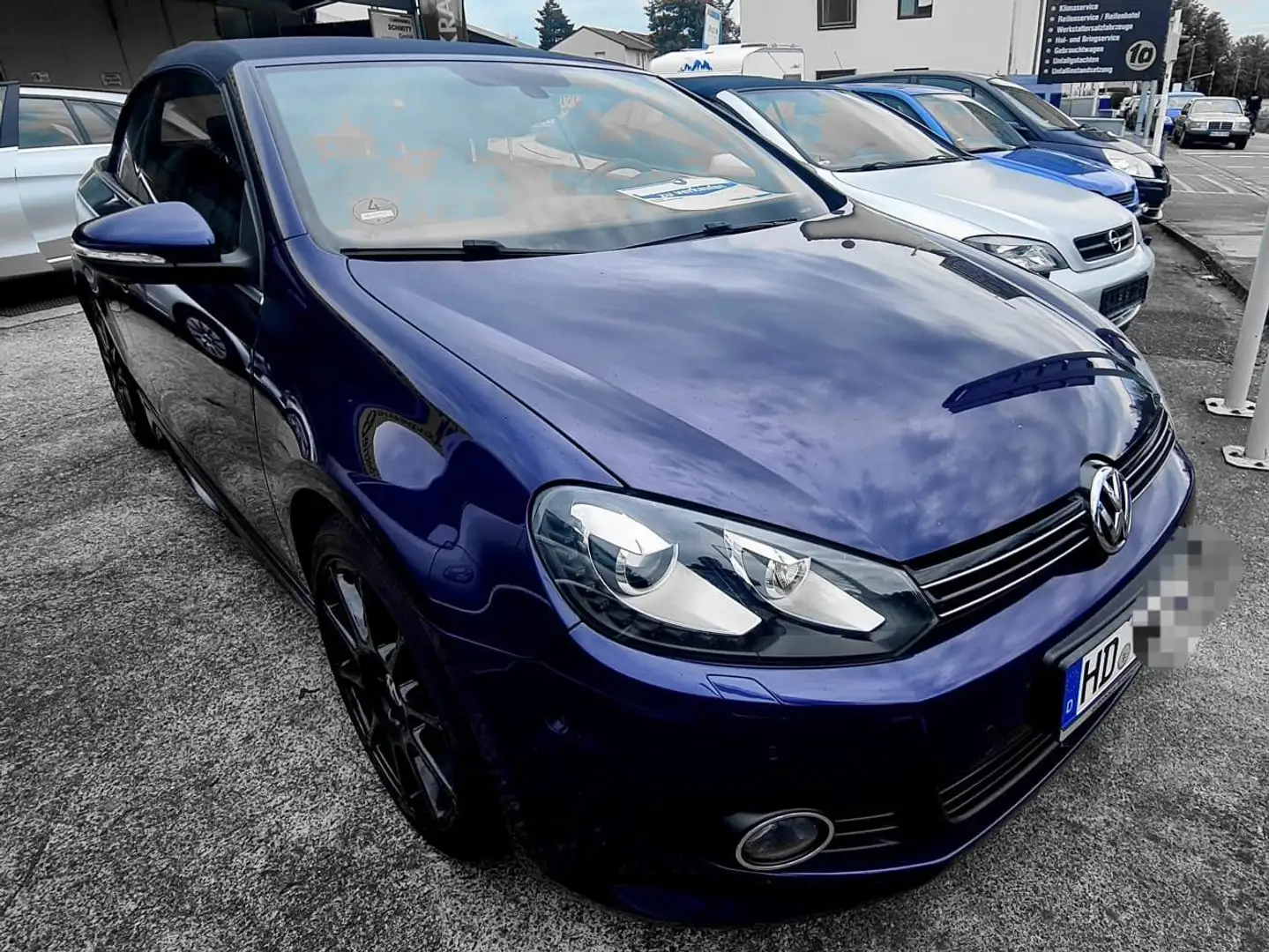 Volkswagen Golf Cabriolet Golf Cabrio 2.0 TDI BlueMotion Technology DSG Blue - 1