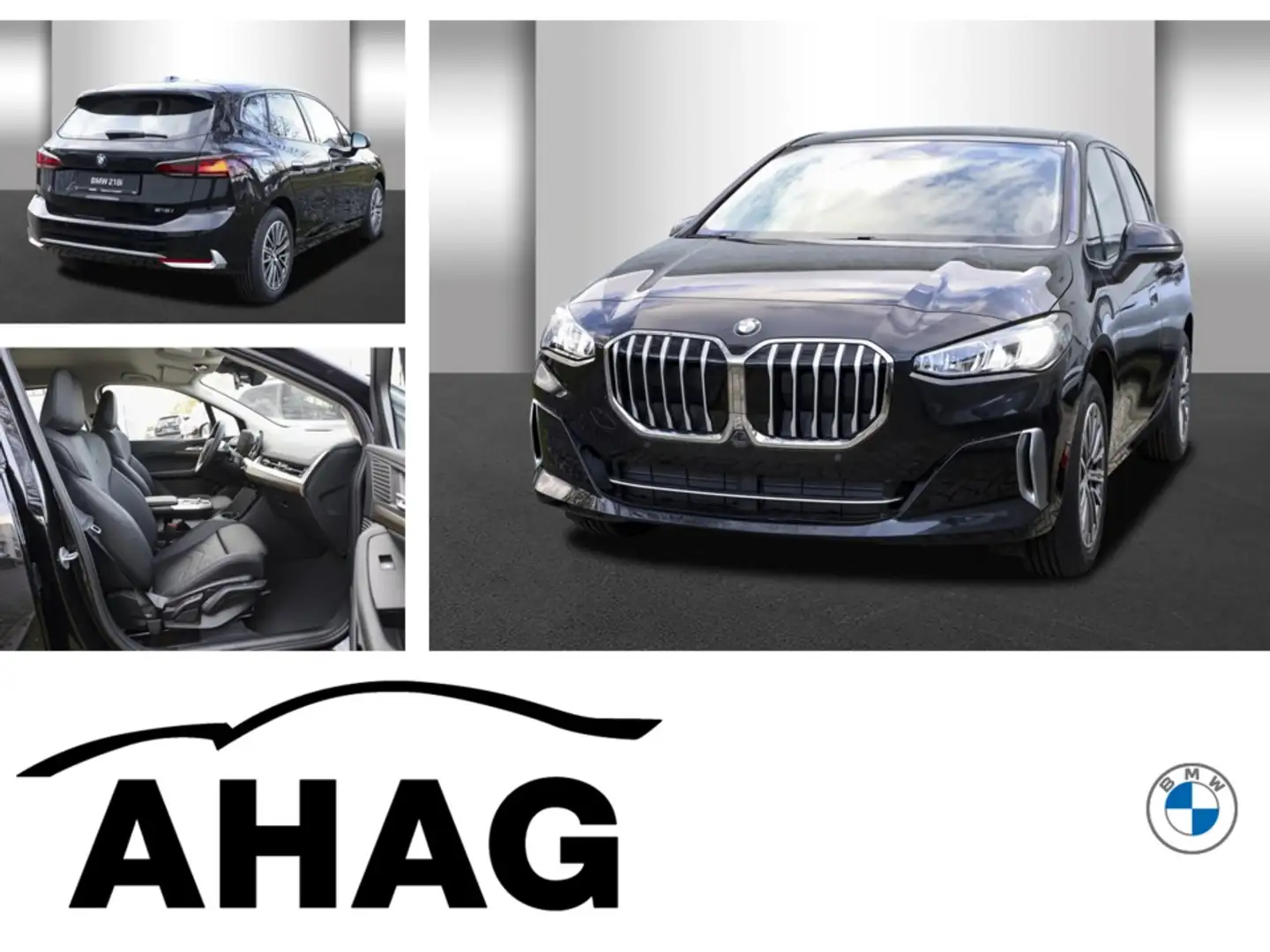 BMW 218 i Active Tourer UPE: 43.130EUR Noir - 1