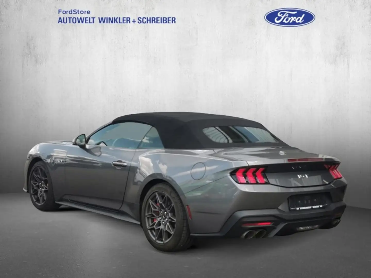Ford Mustang Convertible 5.0 Ti-VCT V8 Aut. GT Gris - 2