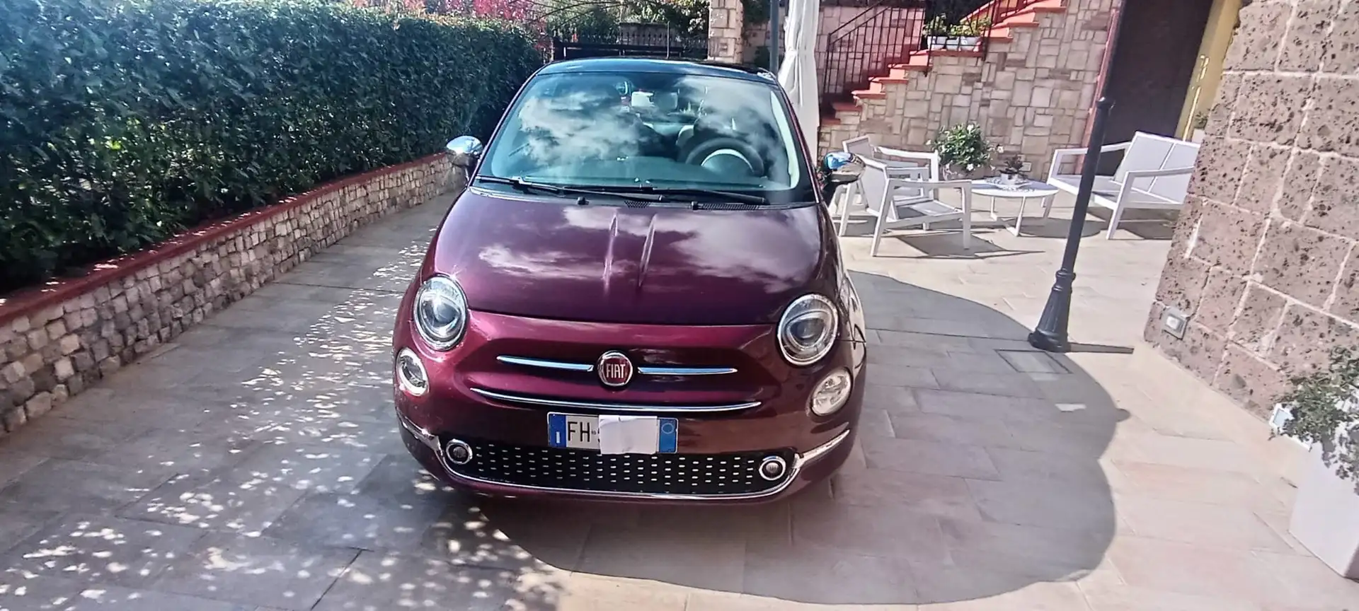 Fiat 500 500 1.2 Lounge easypower Gpl 69cv Violett - 1