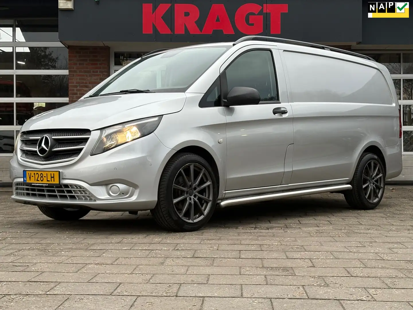 Mercedes-Benz Vito 116 CDI Lang|EURO6|NAP|AUTOMAAT|airco|cruise|achte Silber - 1