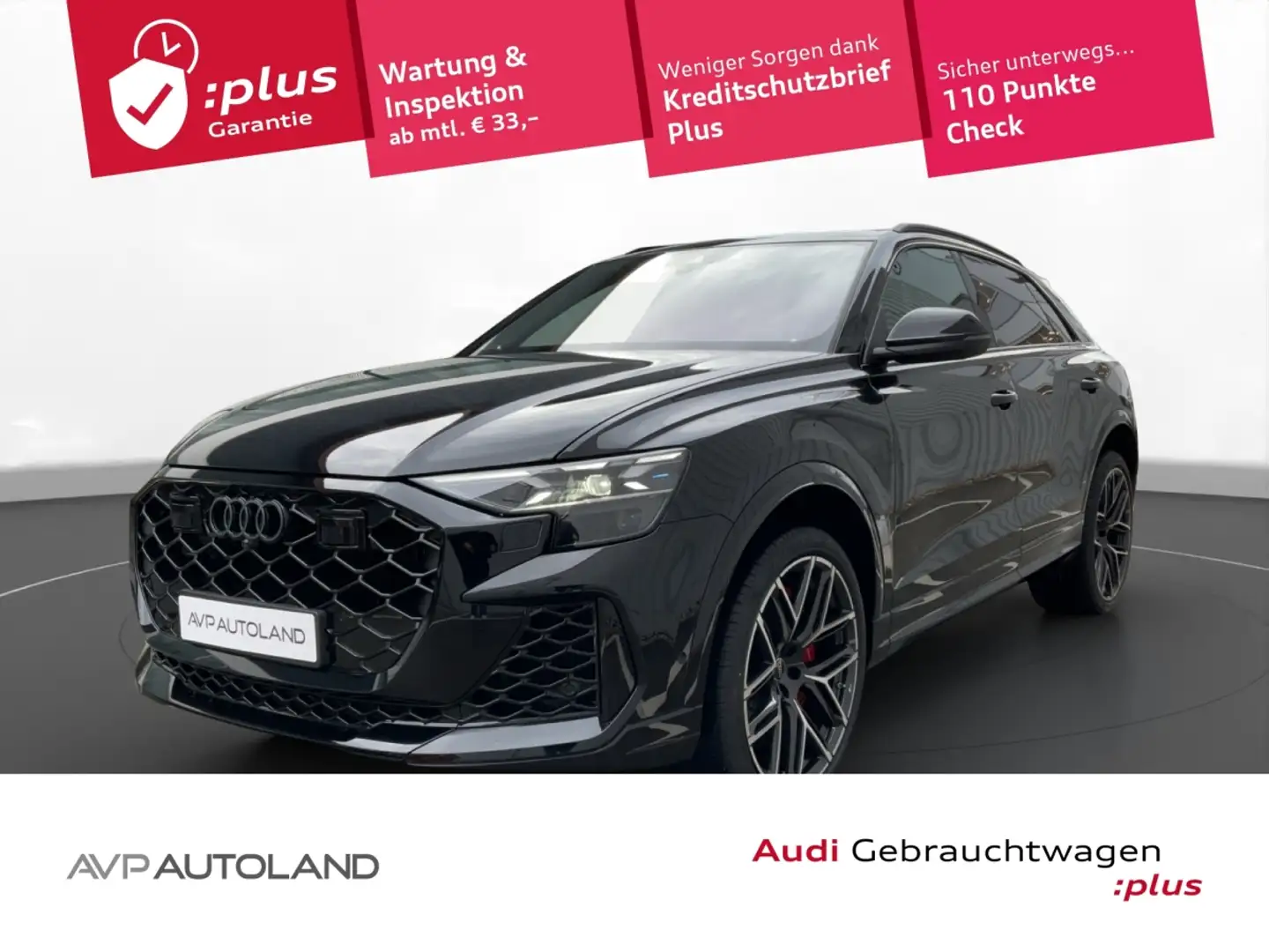 Audi RS Q8 RSQ8 4.0 TFSI quattro tiptronic | STANDHZ. | AHK Noir - 1