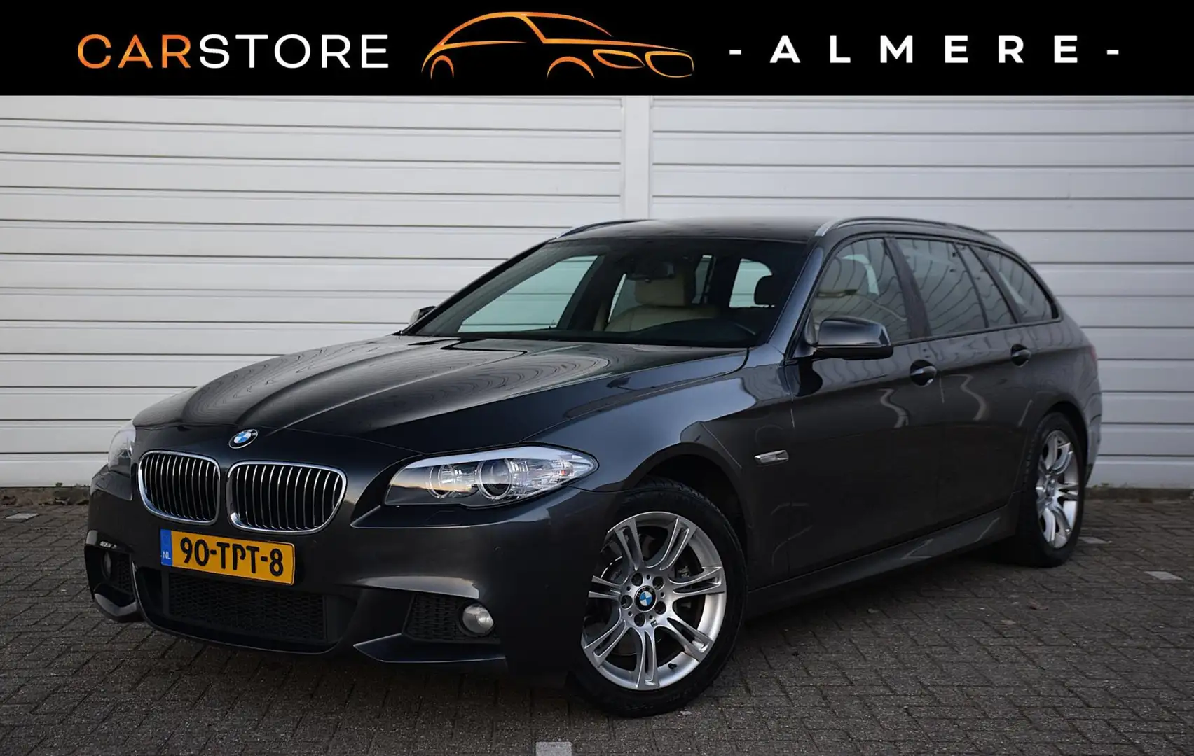 BMW 528 5-serie Touring 528i High Executive*M-Pakket*Leder Gris - 1