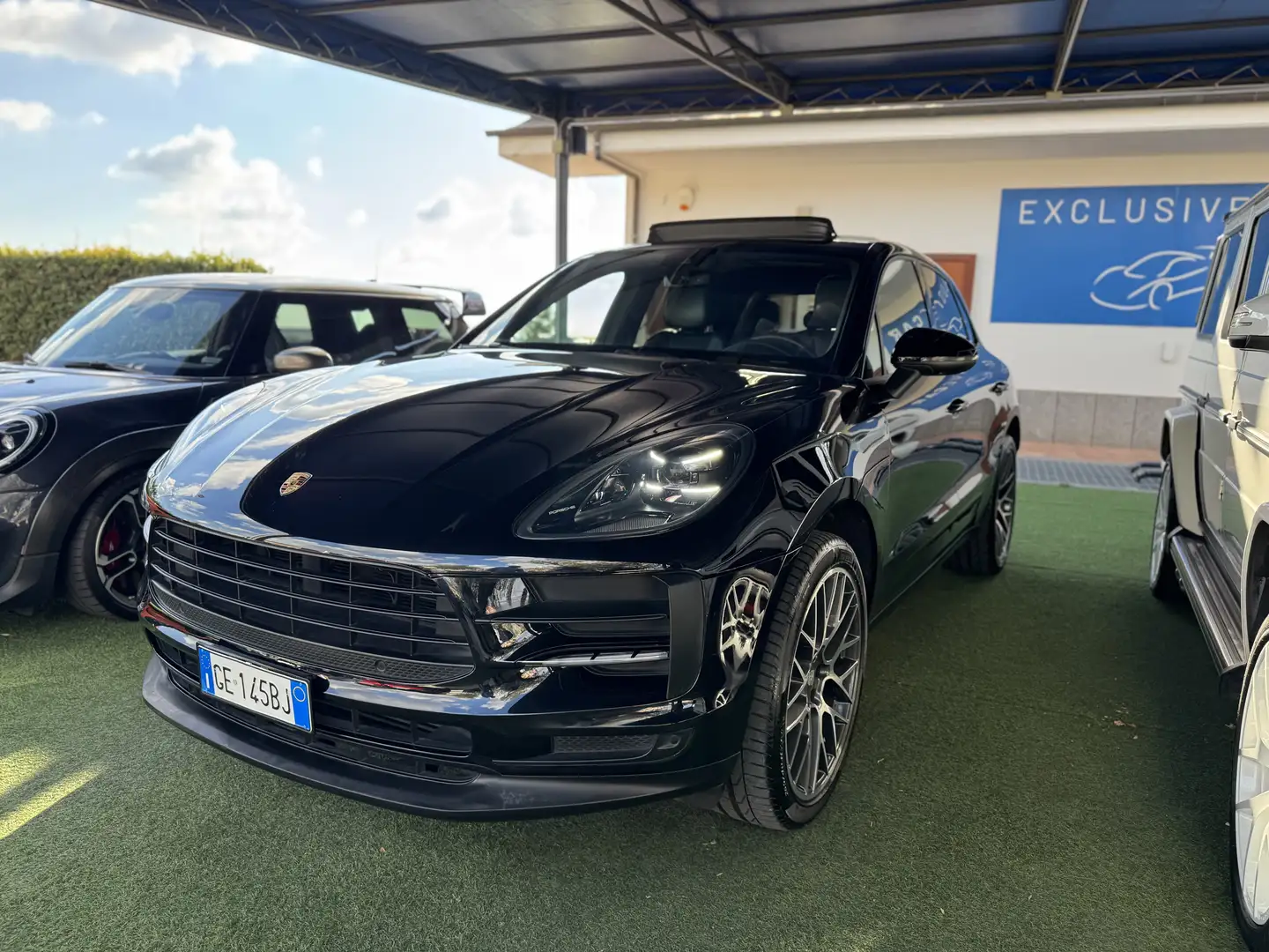 Porsche Macan 2.0 245cv pdk book service unico proprietario Nero - 1