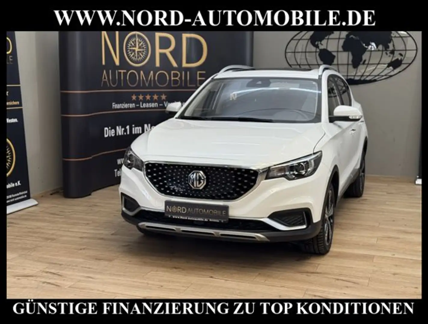 MG ZS EV LUXURY *LED*PANO*NAV*LEDER*SHZ*ACC Weiß - 1