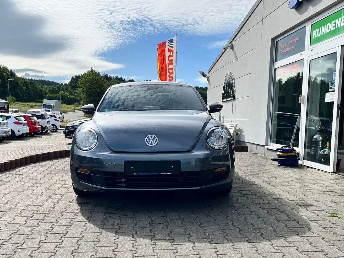 Volkswagen New Beetle DSG Klima PDC Navi Bluetooth Grau - 2