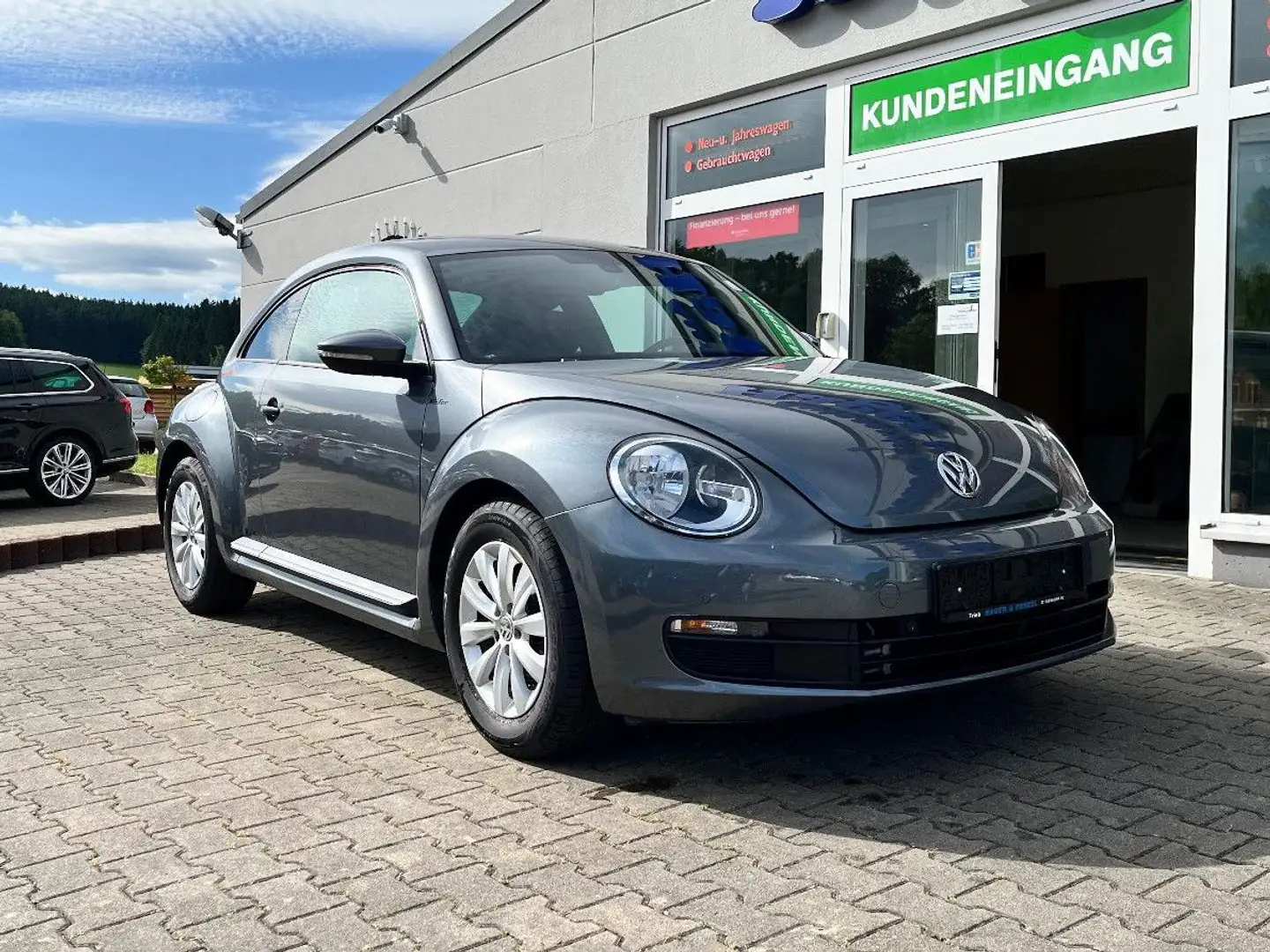 Volkswagen New Beetle DSG Klima PDC Navi Bluetooth Grau - 1