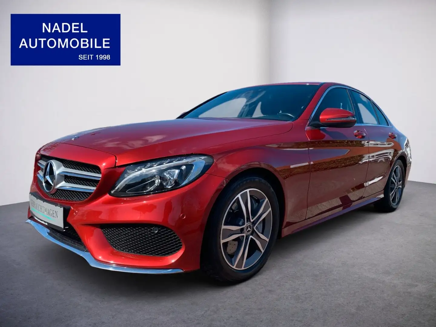 Mercedes-Benz C 250 CGI Autom./AMG-Line/LED/Burmester Sound Rot - 1