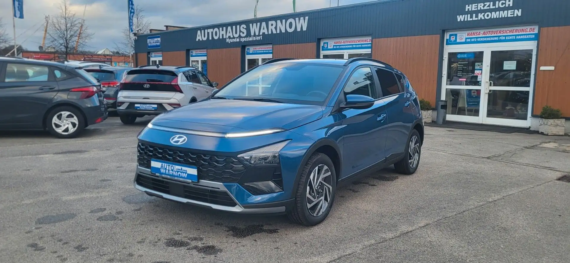 Hyundai BAYON Bayon 1.0 T-GDI FL (MJ 25) Family DCT Blau - 1