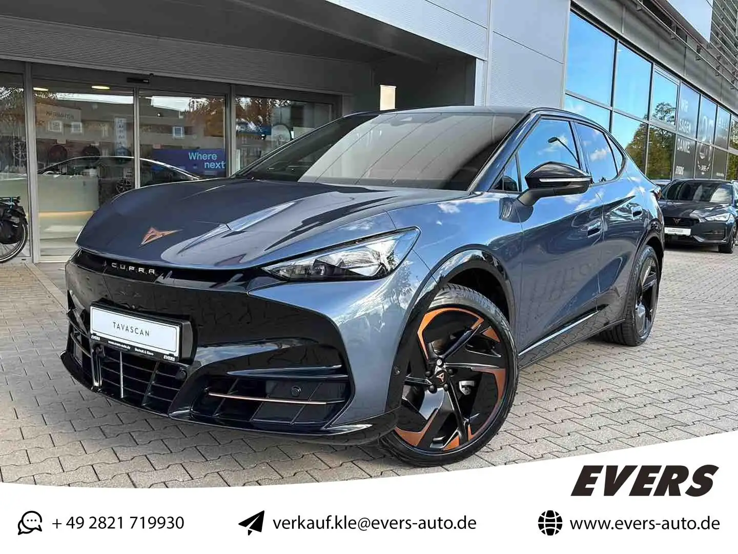 CUPRA Tavascan VZ 4Drive PANO HEAD-UP e-SITZ 21" Blau - 1