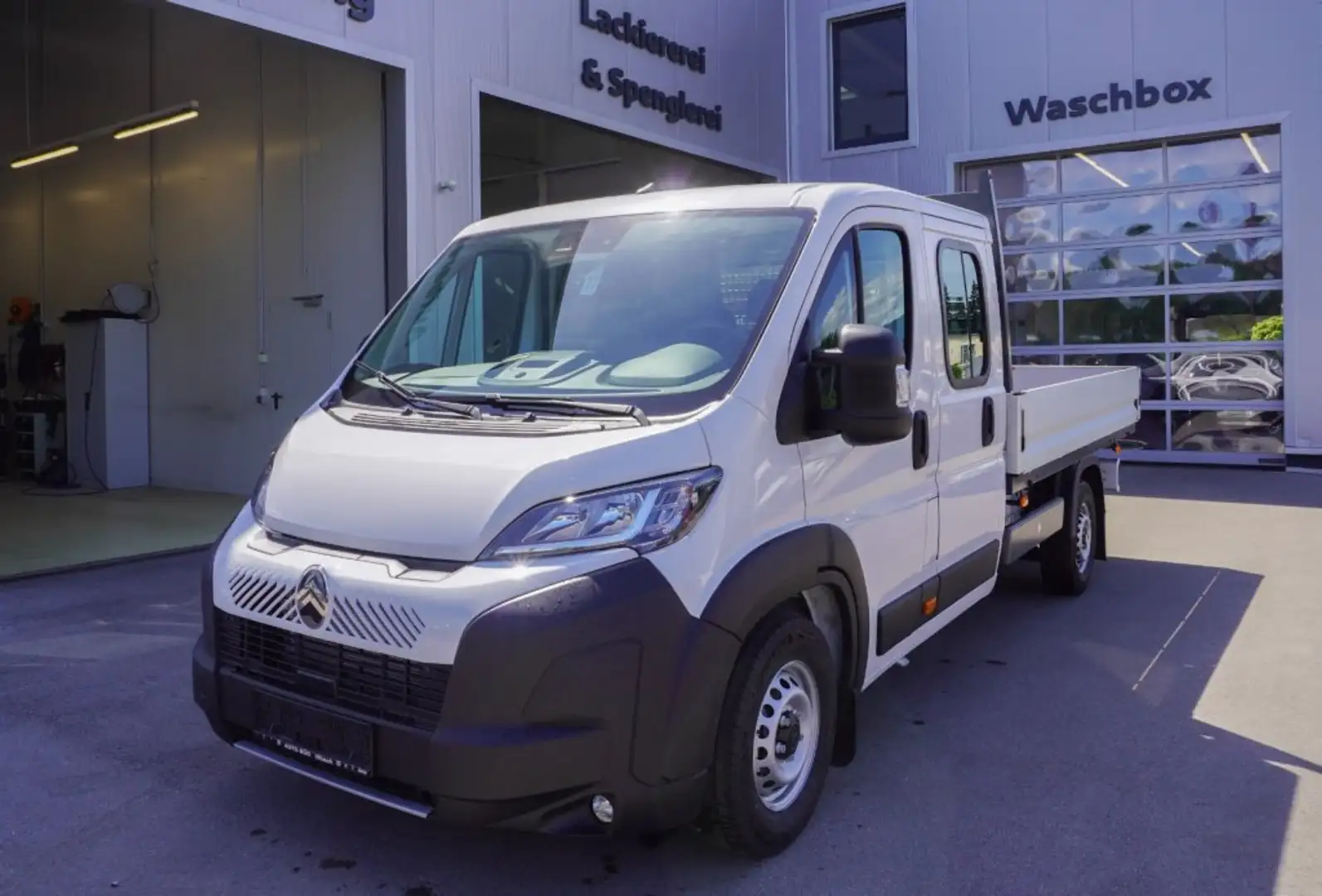 Citroen Jumper Pritsche DK L4 3.5T Heavy Diesel 140 Manuel Weiß - 1