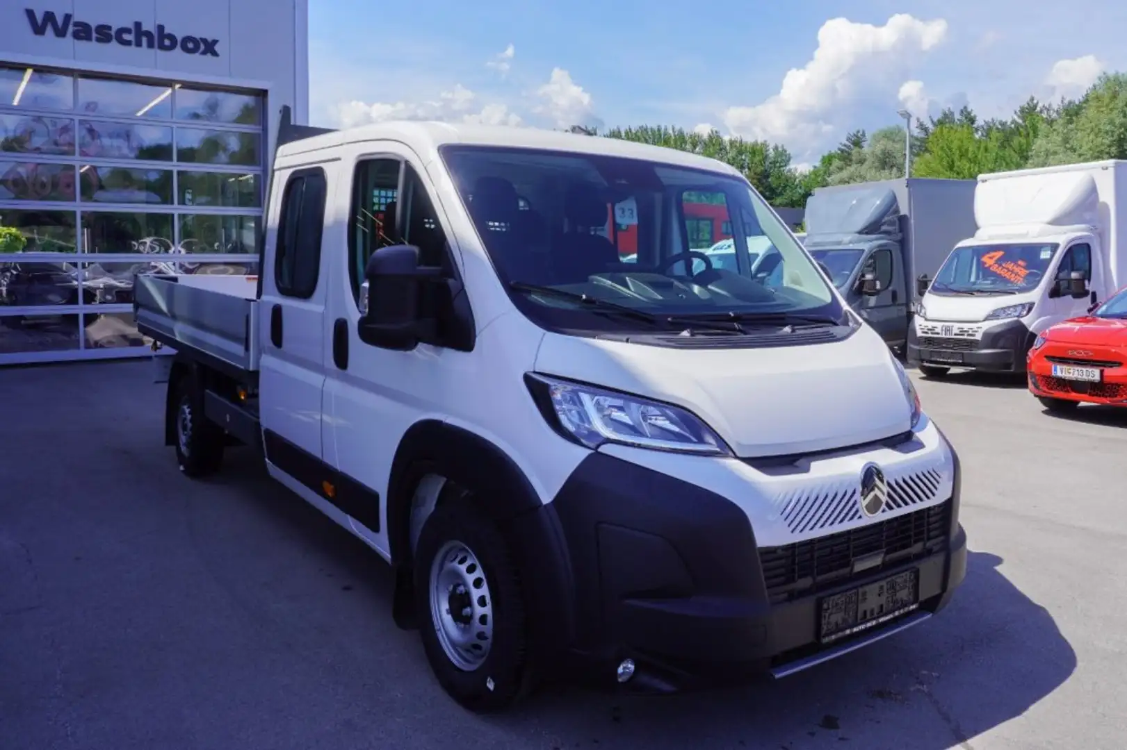 Citroen Jumper Pritsche DK L4 3.5T Heavy Diesel 140 Manuel Weiß - 2