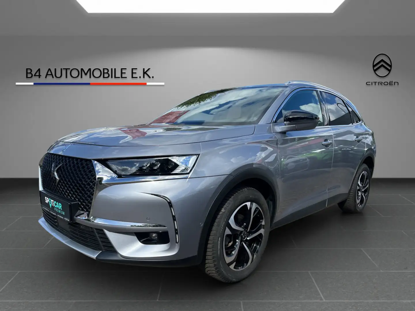 DS Automobiles DS 7 Crossback PT 180 Aut. Rivoli LEDER NAVI Grau - 1