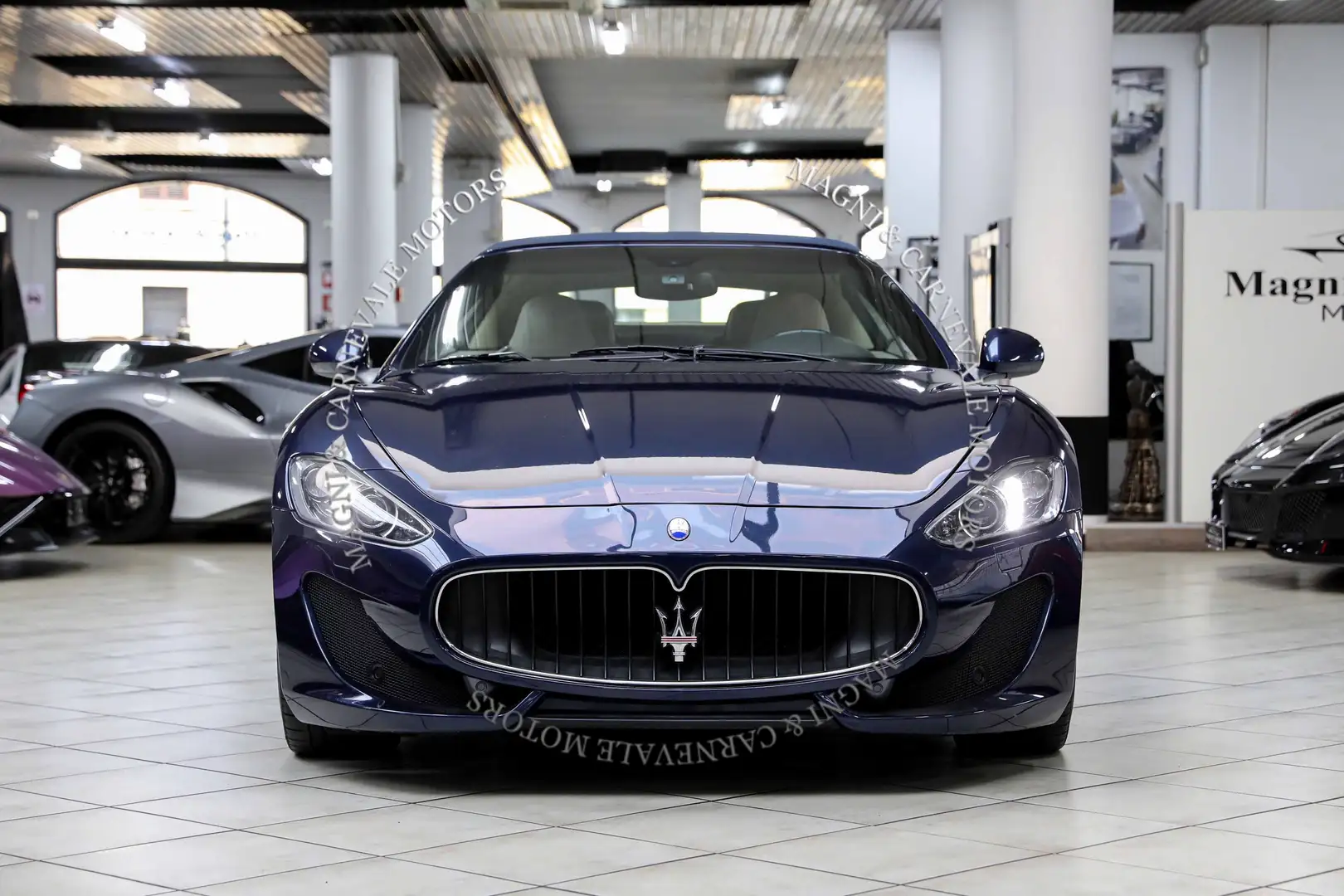 Maserati GranCabrio SPORT 4.7|NAVIGATORE|PARK ASSIST|UFFICIALE ITALIA Blue - 2