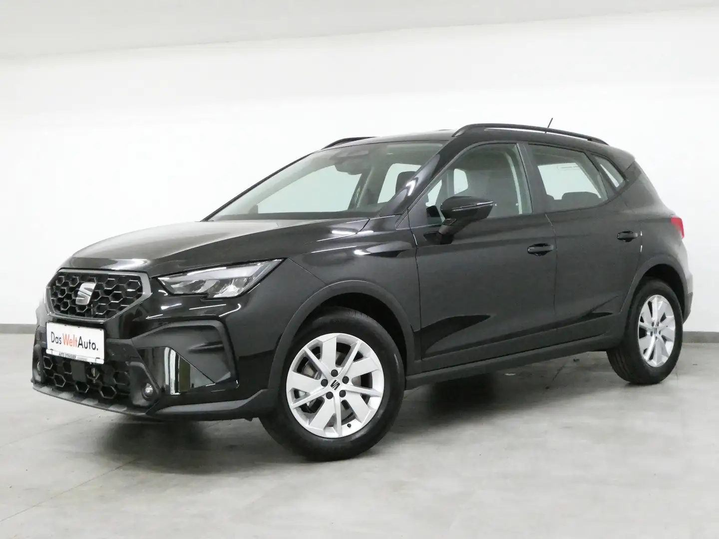 SEAT Arona TSI "Edition" 10-Jahre-Garantie LED App DAB virtual Sitzh Freispr. USB Notruf Front/LightAssist Schwarz - 1