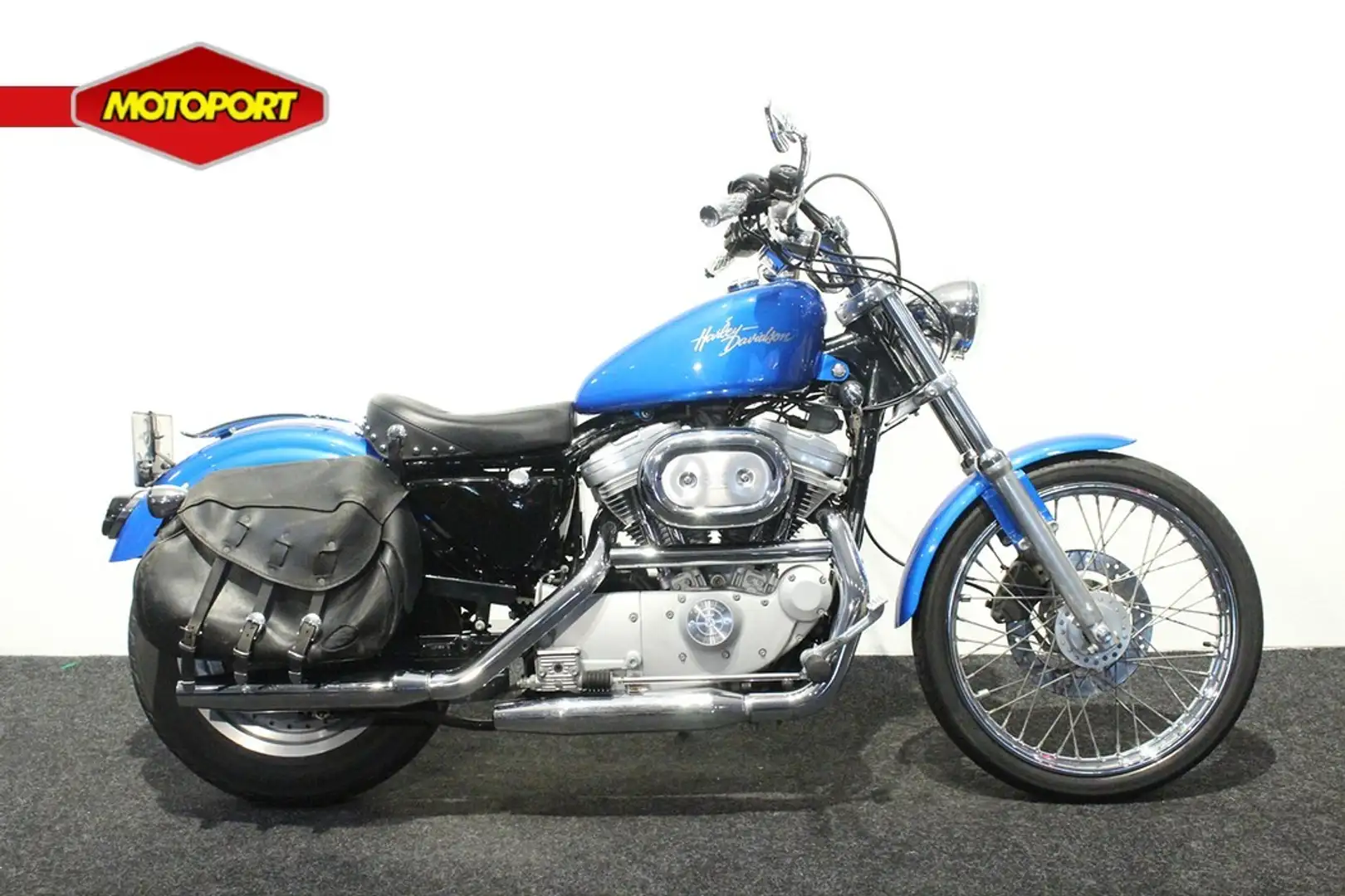 Harley-Davidson XL 883 CUSTOM Blauw - 1