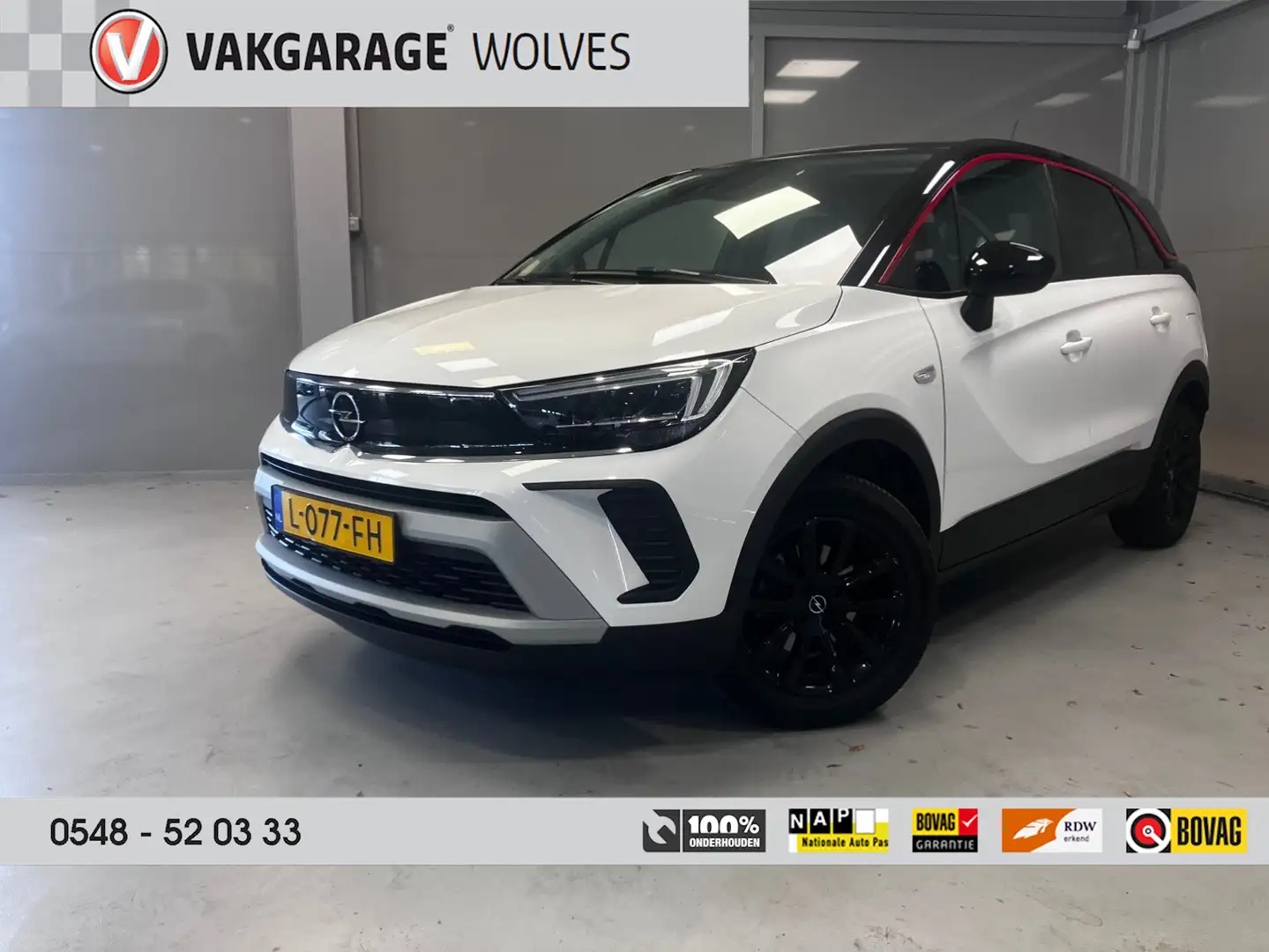 Opel Crossland 1.2 Turbo GS Line | CAMERA | NAVI | LED | CAR PLAY Blanc - 1