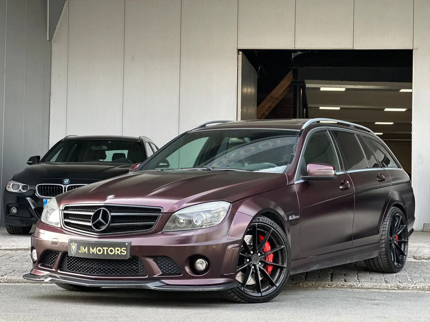 Mercedes-Benz C 63 AMG V8 7G-TRONIC - Lichte Vracht - Open dak - Keyless Argent - 1