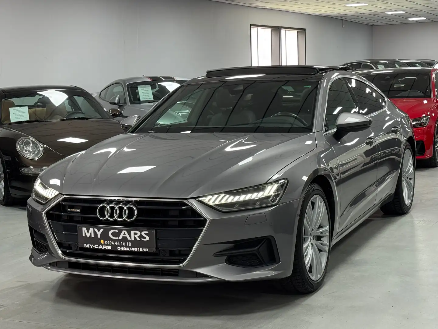 Audi A7 3.0 Tdi Quattro Pano Head-up Camera Ja 20 Full Opt Grau - 1