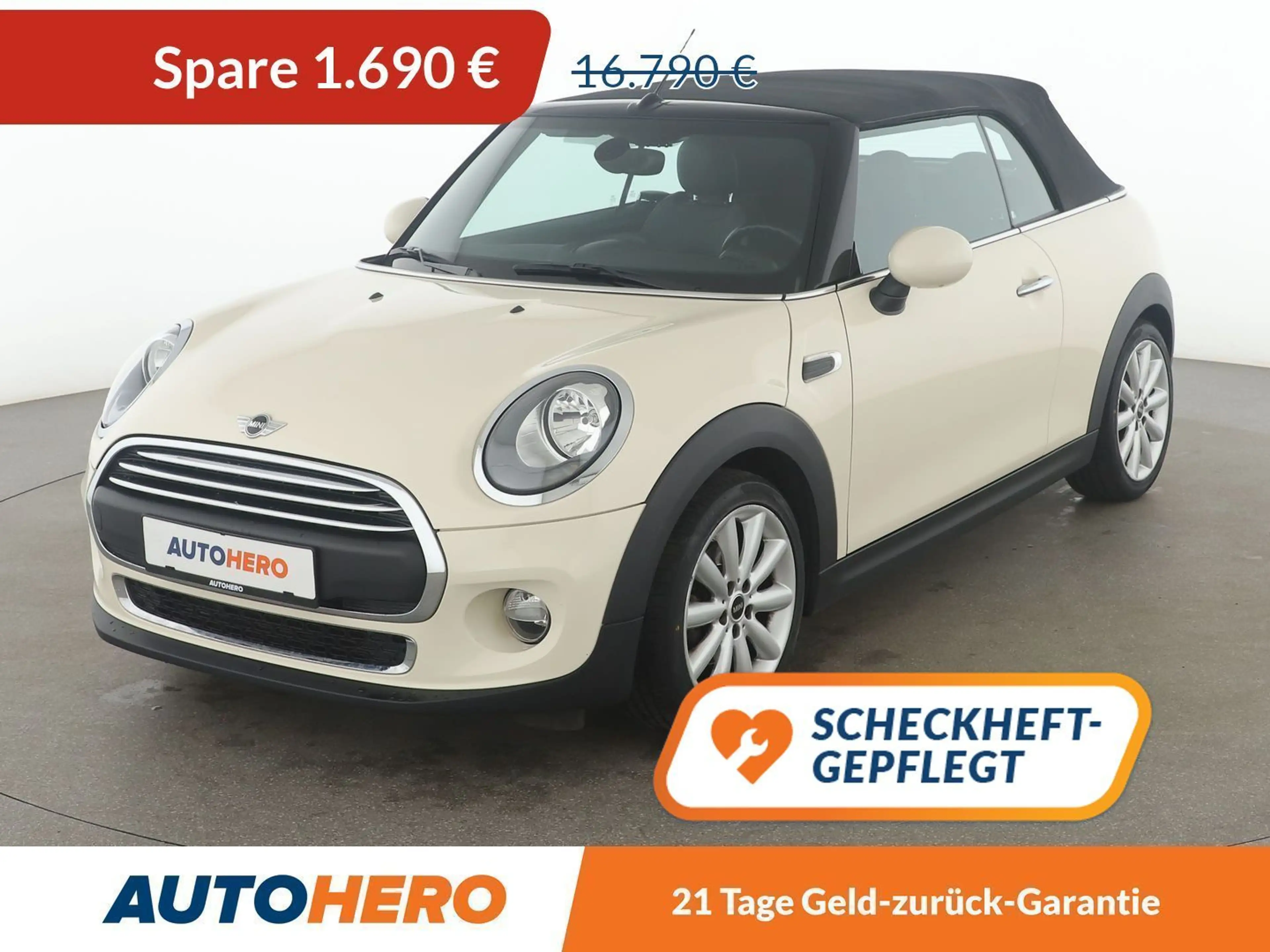 MINI One Cabrio One*PDC*SHZ*ALU*KLIMA*BLUETOOTH*