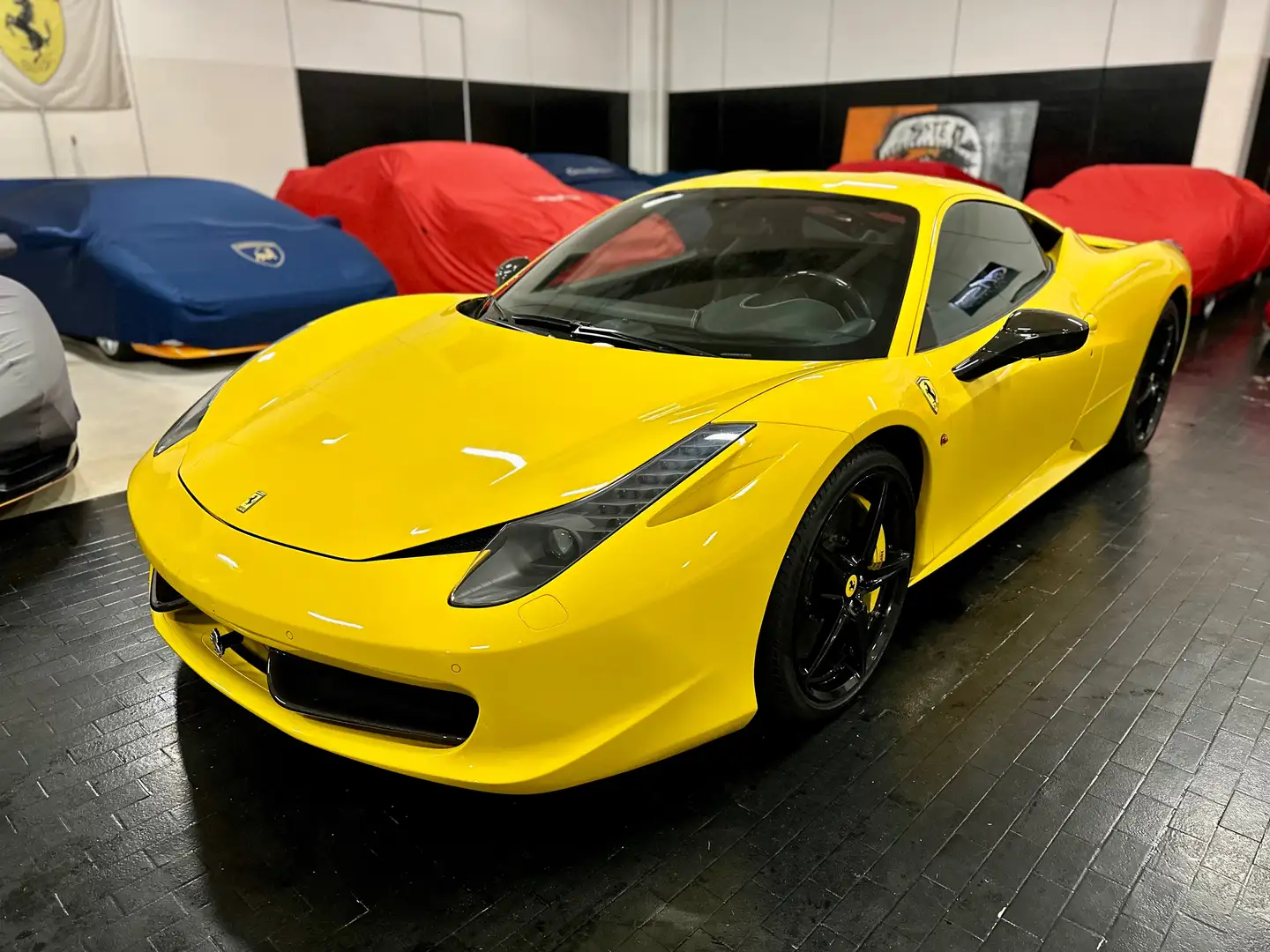 Ferrari 458 458 Coupe 4.5 Italia dct LED CARBONIO SPORT Sarı - 2