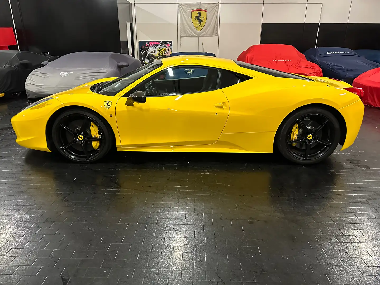 Ferrari 458 458 Coupe 4.5 Italia dct LED CARBONIO SPORT Yellow - 1