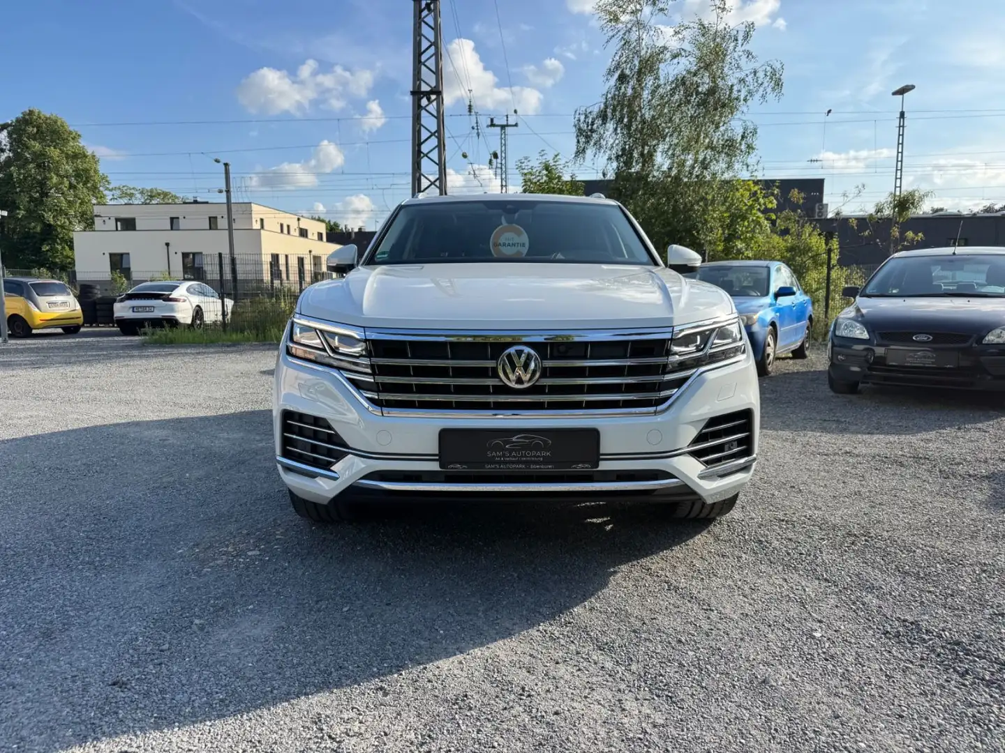 Volkswagen Touareg 3.0 TDI Elegance 4Motion VOLLAUSSTATTUNG Blanc - 2