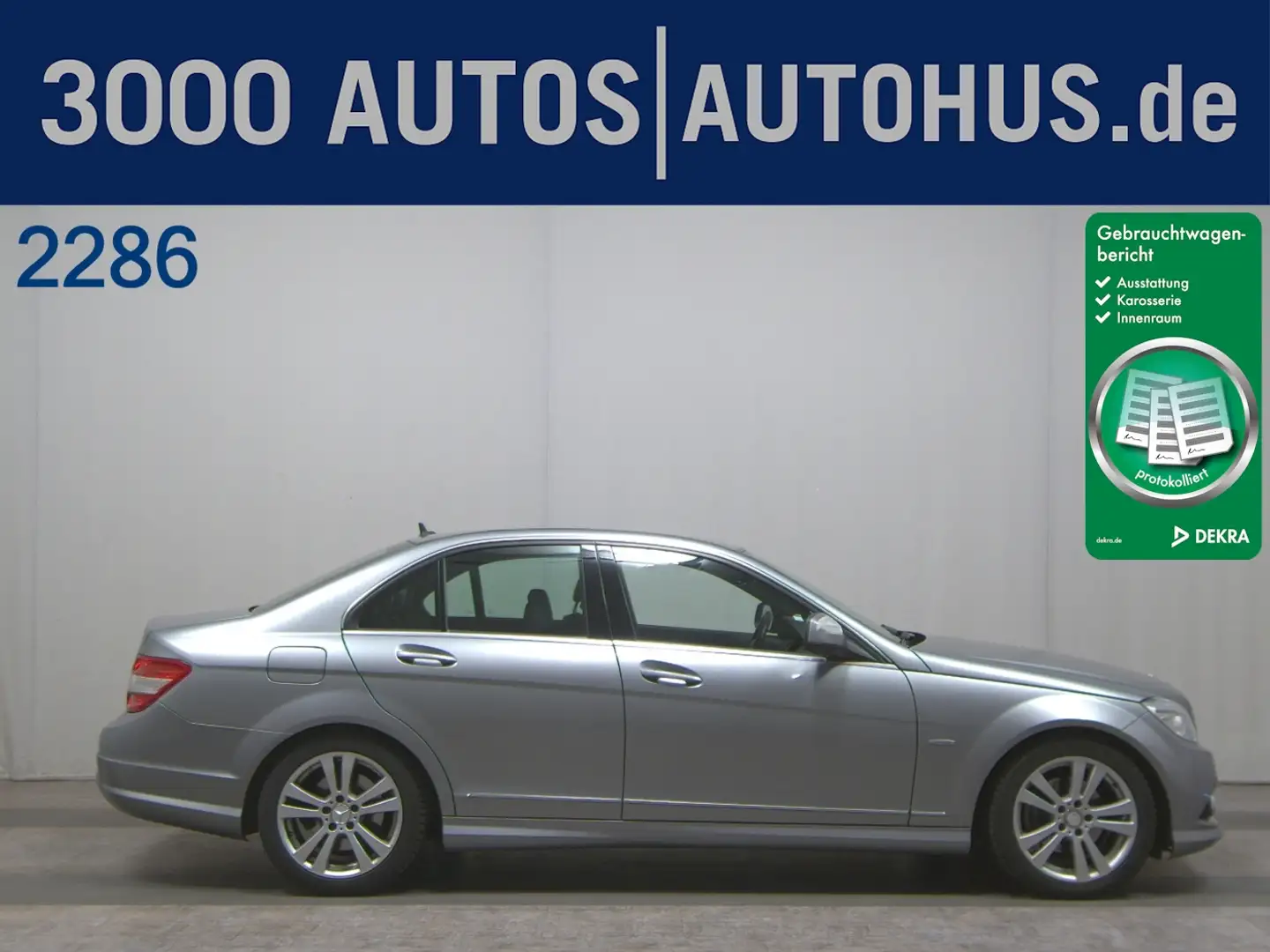 Mercedes-Benz C 200 Kompressor Avantgarde AMG Line Xenon AUT Серебристый - 1