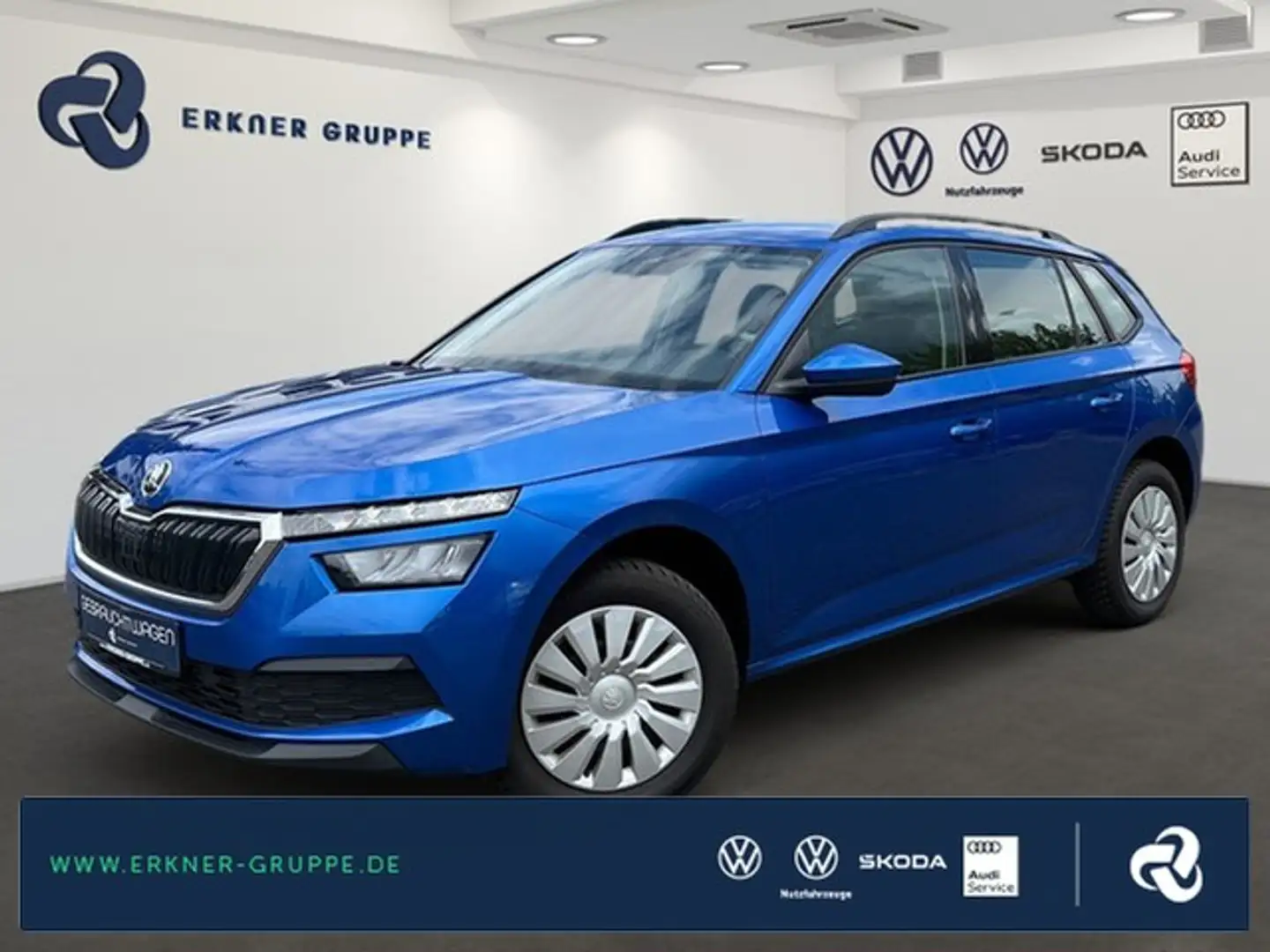 Skoda Kamiq 1.0TSI Active LED+TEMPOMAT+BLUETOOTH+++ Azul - 1