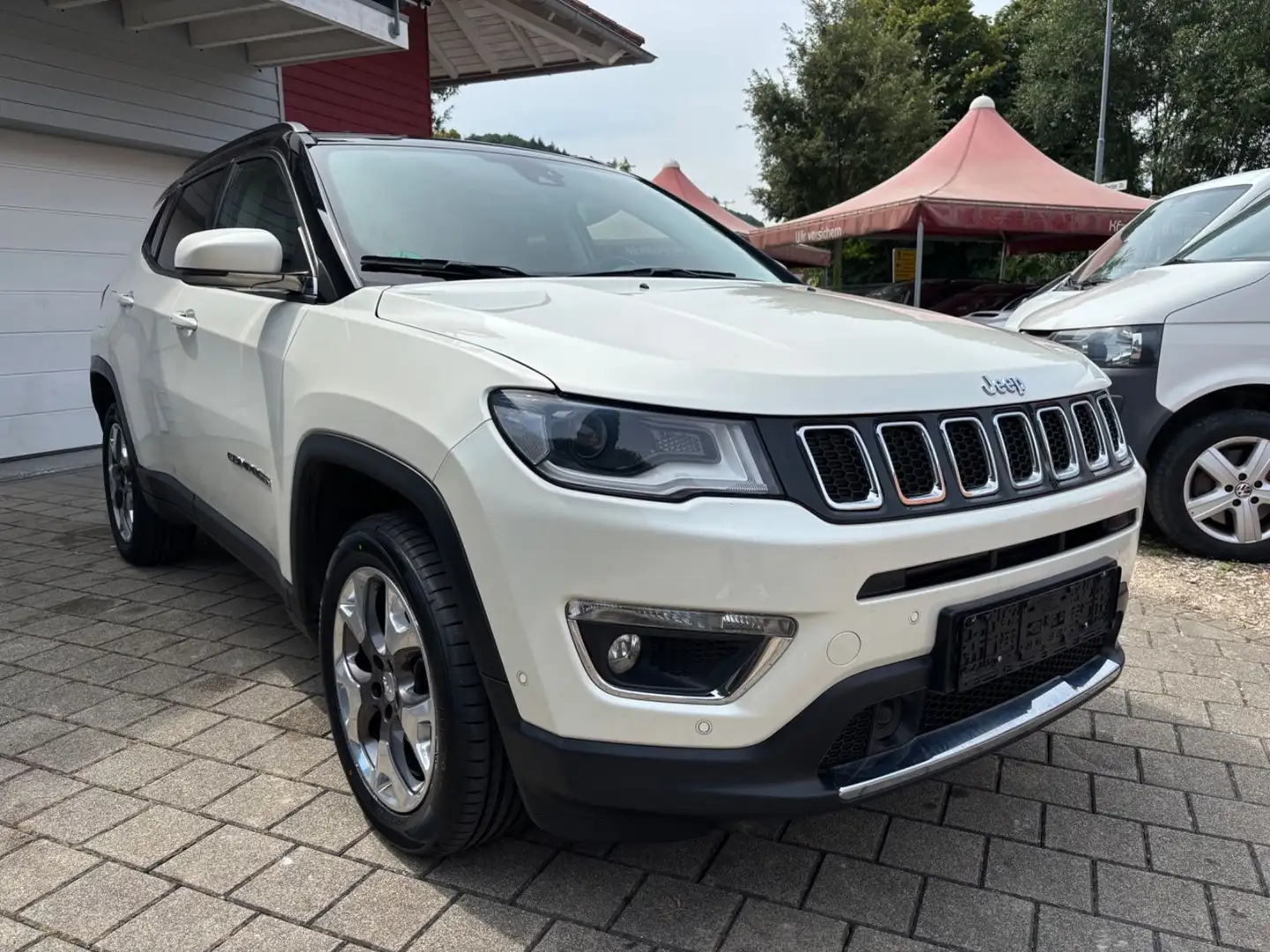 Jeep Compass Limited 4WD 1.Hand Weiß - 1