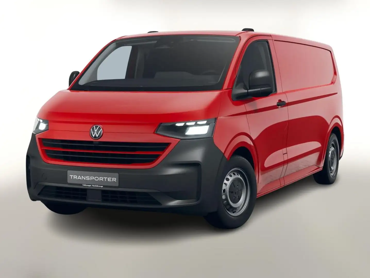 Volkswagen T7 Kastenwagen Kastenwagen 2.0 TDI 150 L2 LED AHK PDC Kam 3S 1... Roşu - 1