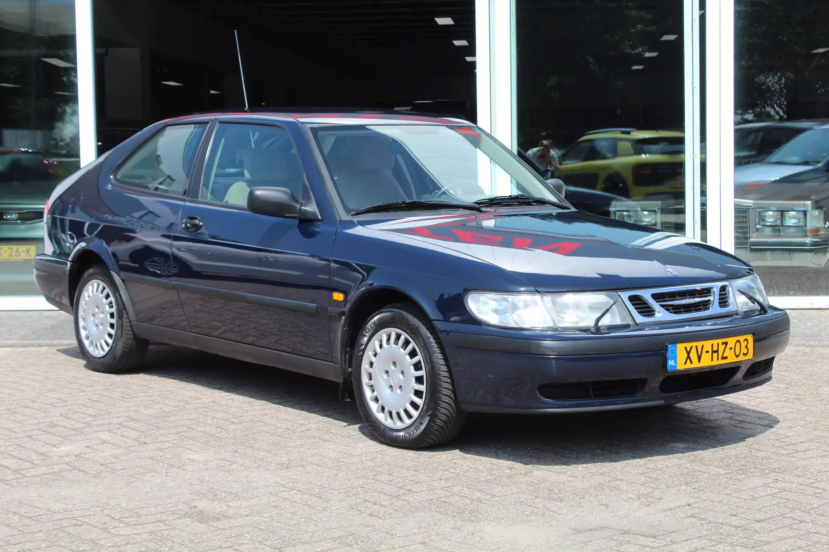 Saab 9-3 Coupé 2.0//Airco//Cruise//104.475km//NL-Auto!! Blau - 2