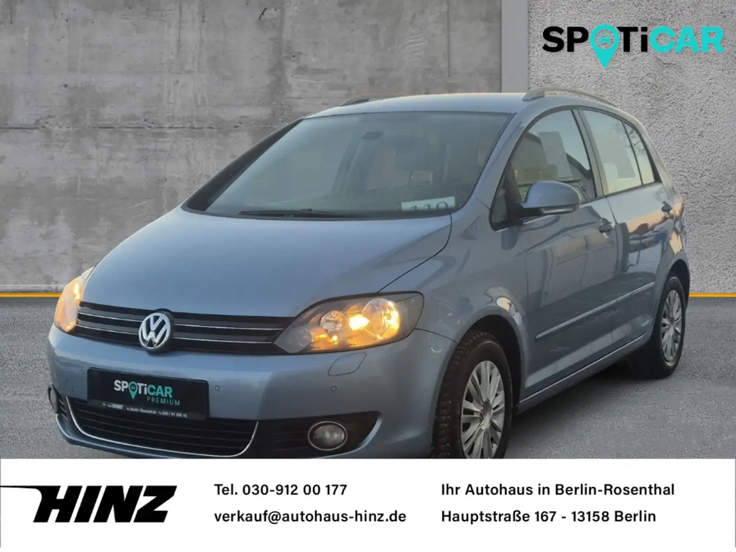 Volkswagen Golf Plus VI Highline,AHK,PDC,Allwetterreifen Azul - 1